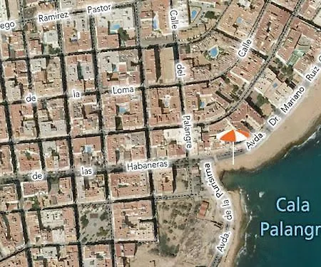 Апартаменты Casa Buena Vista Con Vistas Al Mar, Primera Linea, Locos, Wifi, Торевьиа